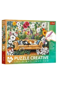 Puzzle 500el Creative Kocia oran�eria TREFL 37562  TR