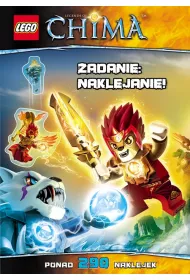 LEGO Chima. Zadanie: naklejanie. 290 naklejek