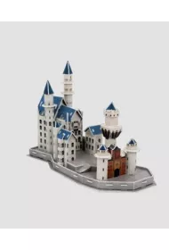 Puzzle 3D 60 el. Puzleo. Zamek Neuschwanstein Druk-Intro