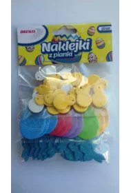 Naklejki z pianki (56 szt.) PVE 17