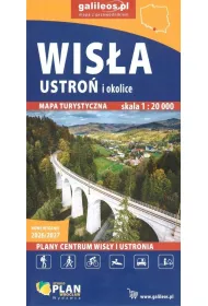 Mapa - Wis�a, Ustro� i okolice 1:20 000