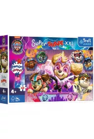 Puzzle 60 el. Super Shape XXL. Weso�e Pieski Trefl