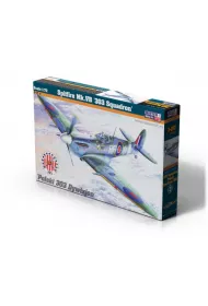 Model samolotu do sklejania Spitfire Mk.VB 303 Squadron 1:72 + farby, klej SD-203 Olymp Aircraft
