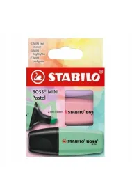 Stabilo Zakre�lacz Boss Mini Pastel 3 szt.