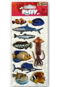 Naklejki puffy Ocean Fish PENMATE