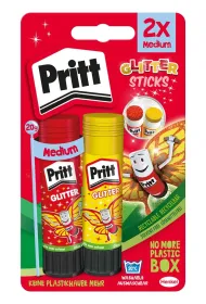 Klej w sztyfcie PRITT z brokatem 2x20g blister 2 x 20 g