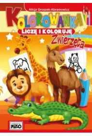 Kolorowanka. Licz� i koloruj� - Zwierz�ta