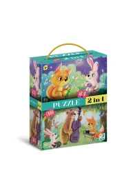 Puzzle 2w1 (24+36 el.) Letnie Wieczory Dodo