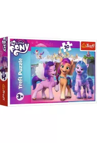 Puzzle 30 el. My Little Pony. Zab�y�nij jak Kucyki Pony Trefl
