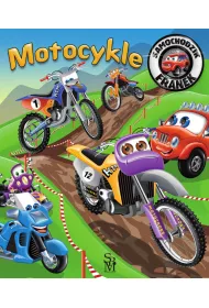 Motocykle. Samochodzik Franek