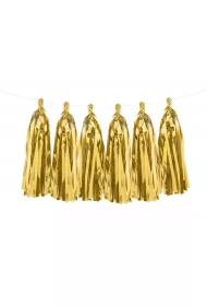 PartyDeco Girlanda fr�dzle z�ota