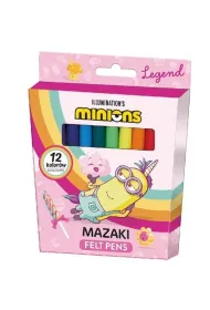 Mazaki Minionki 12 kolor�w