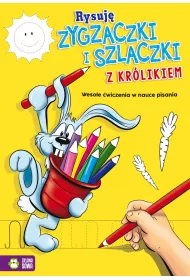 Rysuj� zygzaczki i szlaczki z kr�likiem