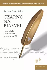 eBook Czarno na biaym Gramatyka i sprawno pisania na B2 pdf