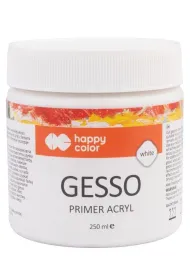 Gesso akrylowe bia�e 250ml HAPPY COLOR