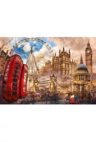 Puzzle 1500 el. High Quality Collection. Zabytkowy Londyn Clementoni