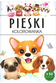 Pieski - kolorowanka