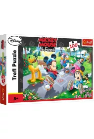 Puzzle 100 Na rolkach Trefl