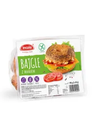 Incola Bajgle z makiem bezglutenowe 2 x 95 g