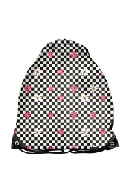 Paso Worek na buty w kratk�-kwiatki BeUniq BU26RK-712