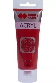 Happy Color Farba akrylowa ciemnoczerwona 75ml