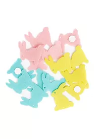 dpCraft Naklejki z filcu kr�liczki 4 cm