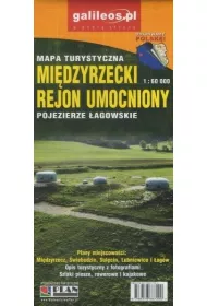 Mapa - Mi�dzyrzecki Rejon Umocniony 1:60 000