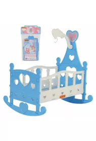 Polesie 62079 ��eczko-hu�tawka dla lalek Nr3 sk�adane (8elem.) w worku