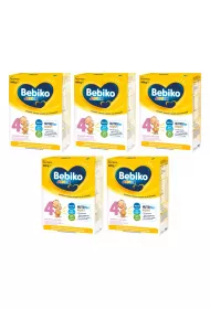Bebiko Junior 4 Odywcza formua na bazie mleka dla dzieci powyej 2. roku ycia Zgrzewka 5 x 600 g