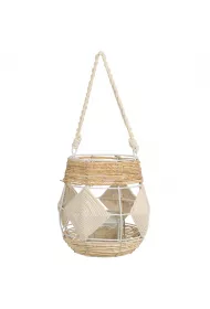 H&S Decoration Lampion ogrodowy wiszcy 20x23 cm
