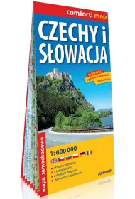 CZECHY I S�OWACJA MAPA SAMOCHODOWA LAMINAT