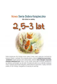 Nowa Seria Dobra Ksieczka dla dzieci w wieku 2,5-3 lat