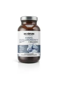 Big Nature Kwas hialuronowy + Kolagen - suplement diety 120 tab.