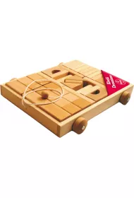 Kukuryku Klocki drewniane naturalne w w�zku