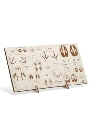 Puzzle drewniane - Jeste� na tropie Tropy zwierz�t Sounds Wood