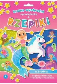 Rzepiki 180x260 Kraina wyobra�ni. Opowiadanka & rzepiki SKRZAT 981086 SK