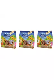 Bio Ania Ciastka kakaowe mini jungle Zestaw 3 x 100 g Bio