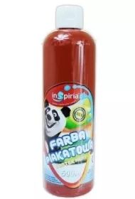 InSpiria Farba plakatowa br�zowa 500 ml