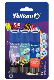 Herlitz Klej w sztyfcie Pelifix Ocean 10g 3 szt. PELIKAN