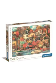 Puzzle 1500 el. High Quality Collection. Good Times Harbor Clementoni