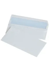 Office Products Koperta samoklej�ca bia�a 11x22cm 10 szt.