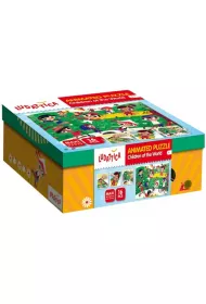 Ludattica Animated puzzle Children of the World Lisciani