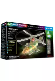 Klocki. Laser Pegs. Helicopter 8 w 1