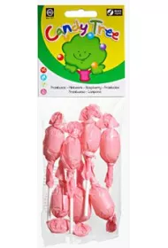 Candy Tree Lizaki okrge o smaku malinowym bezglutenowe 7 x 10 g Bio