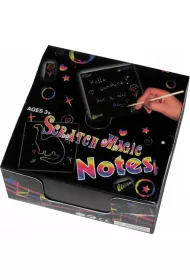 Notes z czarnymi kartkami wydrapywanka 85X85/100ARK 620505 Hipo