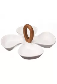 Secret de Gourmet Patera na przekski porcelanowa