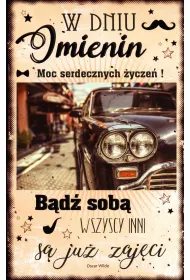AbCard Kartka okoliczno�ciowa Imieniny IM07