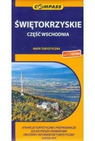 Mapa turystyczna �wi�tokrzyskie. Cz�� wschodnia 1:100 000