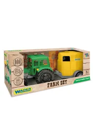Farmer traktor z przyczep� na konia  35023 Wader