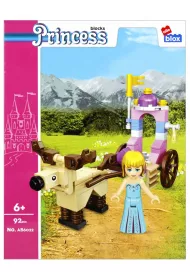 Klocki konstrukcyjne 92elem Girl Princess